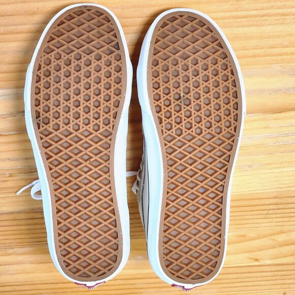 Vans Sk8-Hi Mushroom Beige Suede Canvas Unisex Sneakers W8 M6.5 - Picture 11 of 12